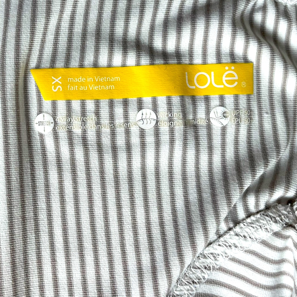 Lole Essential Striped Athletic Full-Zip Jacket - Picture 8 of 12